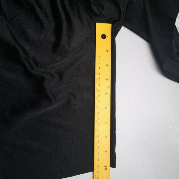 Adidas Youth's Size Small Black & White Loose Fit Elastic & Tie Waist Shorts - Picture 11 of 11